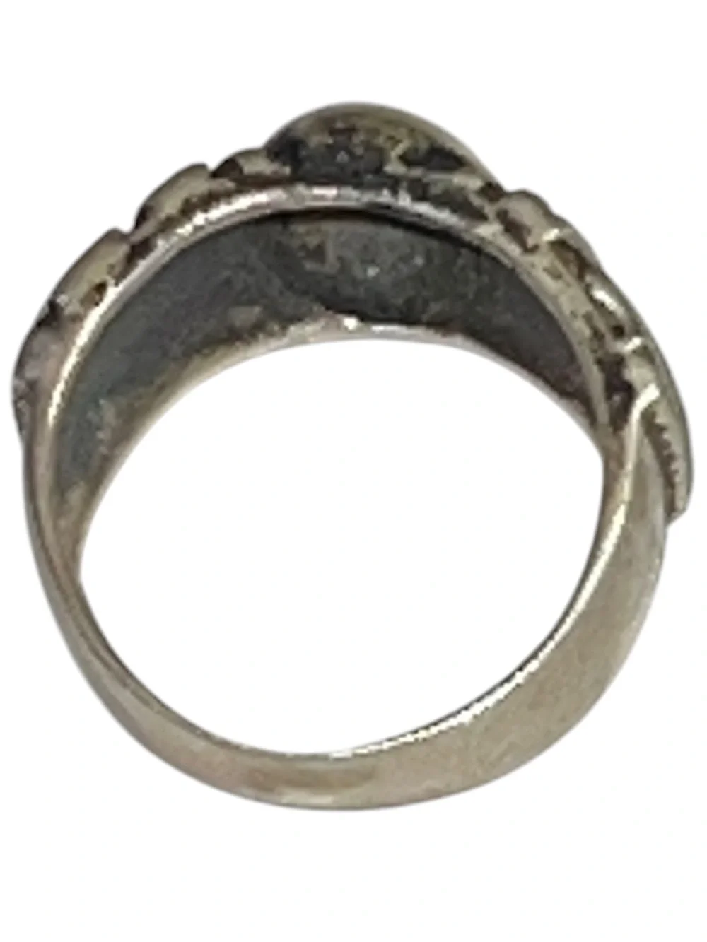 Sterling Silver Bali Style Band Ring Size 6